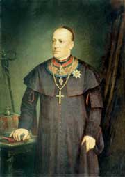 Янош Загораї. Портрет єпископа Паньковича.1877рік