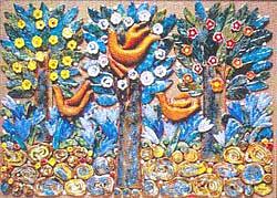 У Києві відкрилась персональна виставка художниці-кераміста з Ужгорода Віри Томашевської "Веселі свята"