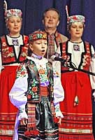 В Ужгороді зі святковою Новорчною програмою виступив Закарпатський заслужений народний хор