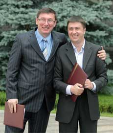 Юрій Луценко і Вячеслав Кириленко