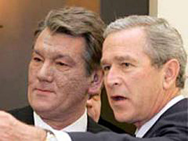 Ющенко почав розширені переговори з Бушем