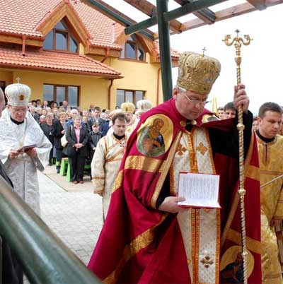 Глава греко-католиків Закарпаття взяв участь у посвяченні монастиря сестер-редемптористок візантійського оряду у Словаччині