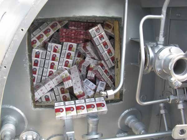 Закарпатье: На Чопской таможне задержали рекордную партию контрабандных сигарет