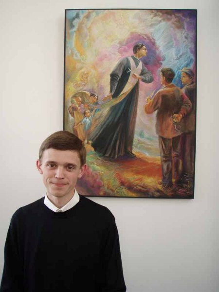 Семінарист Степан Сливка і його картина "Перед вибором"
