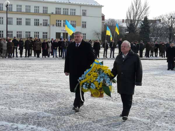 На Закарпатті урочисто відзначали День Соборності України та річницю утворення області 