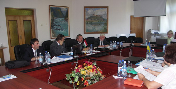 В Ужгороде состоялась встреча заместителей Уполномоченных правительств Украины и Венгрии по вопросам водного хозяйства на приграничных водах