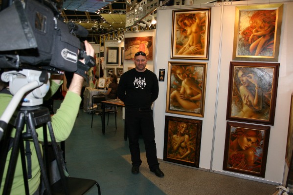 Закарпатського художника Артура Брагинського нагороджено всесвітньою медаллю "Талант та покликання"