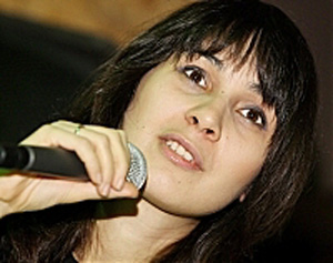 Саша Кольцова, вокалистка киевской группы "Крошка Цахес"
