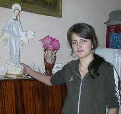 Дочь священника из Закарпатья общается с Богоматерью