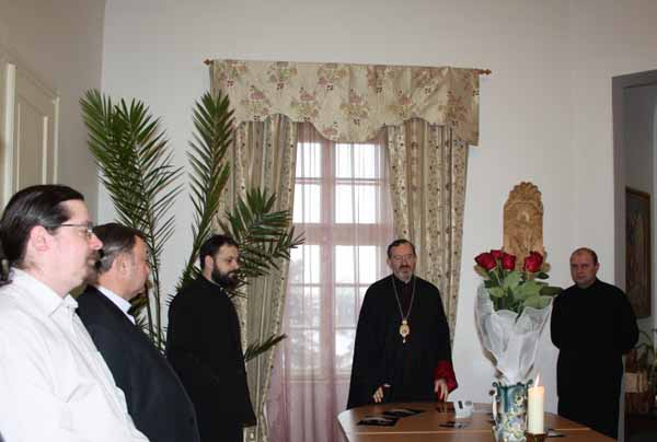 Главу греко-католиков Закарпатья владыку Милана поздравляли с седьмой годовщиной епископской хиротонии