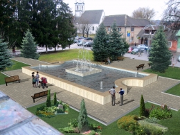 В закарпатском Тячеве восстановят фонтан, который "замер" десятки лет назад (ФОТО ПРОЕКТА) 