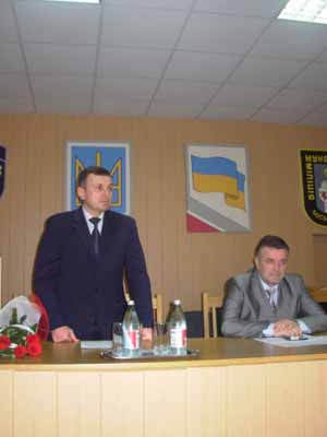 В Мукачеве представили нового начальника городского отдела милиции (ФОТО) 