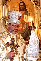 В Ужгороде епископ Милан Шашик освятил Пасхальные дары