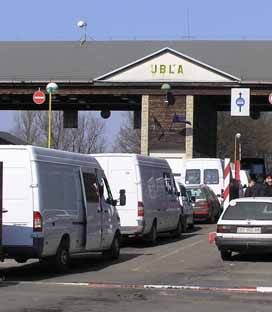 Пункт пропуска "Убля - Малый Березный" на украинско-словацкой границе временно закроют для автотранспорта