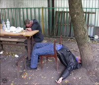 Ужгородская милиция составила 253 протокола за распитие спиртного в неположенных местах