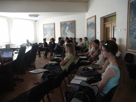 Студенти-географи КНУ побували з екскурсією в Закарпатському облводгоспі