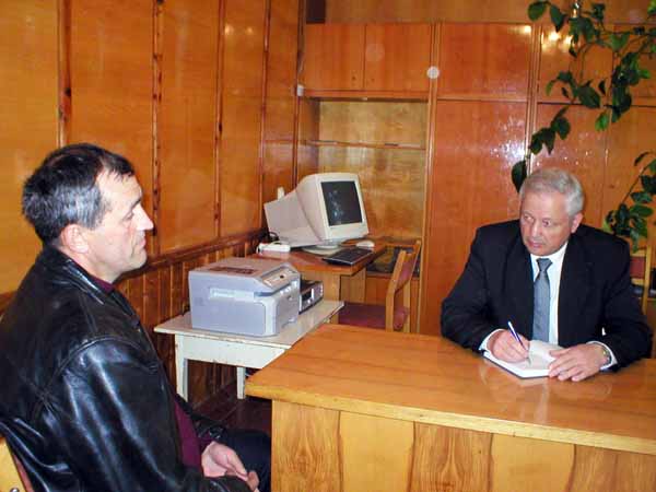 Голова Великоберезнянської РДА здійснив перший виїзний прийом громадян (ФОТО)