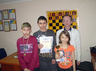 В Ужгороді відбулися змагання з шахів серед дітей