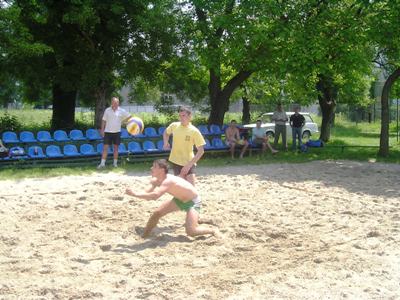 Вперше на Закарпатті відбулися змагання з пляжного волейболу серед правоохоронців