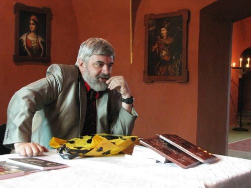 Сергій Федака презентує свій роман в Чинадіївському замку