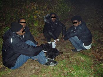 Чопські прикордонники затримали 4-х нелегалів з Сомалі (ФОТО)