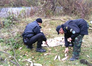На Тячівщині затримали 2-х браконьєрів 