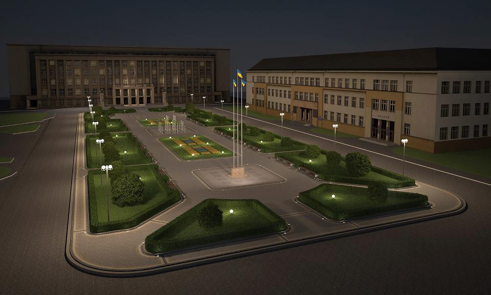 В Ужгороді містобудівельна рада не підтримала запропонований проект благоустрою площі Народної