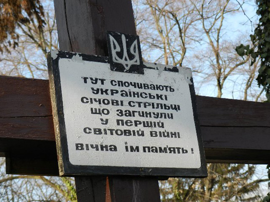 В Ужгороді пластуни впорядкували могилу січових стрільців (ФОТО)