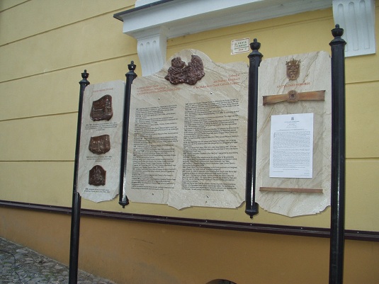 В Ужгороді освятять історичне табло Мукачівської греко-католицької єпархії