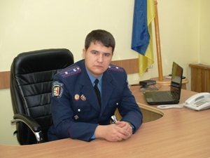 На Виноградівщині представили нового начальника райвідділу міліції (ФОТО)
