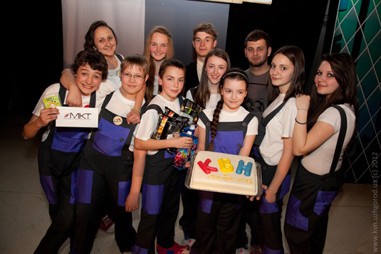 Переможцем Фестивалю шкільних команд КВН стали ужгородські гімназисти