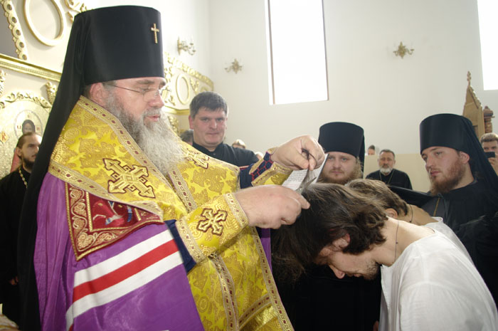 В Ужгородському монастирі відбувся постриг в ченці (ФОТО)