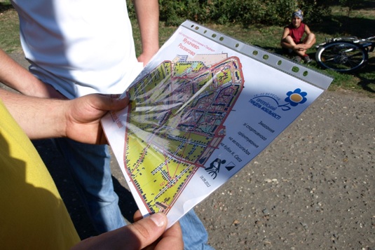 У Мукачеві в рамках Європейського тижня мобільності змагалися у велоорієнтуванні (ФОТО)