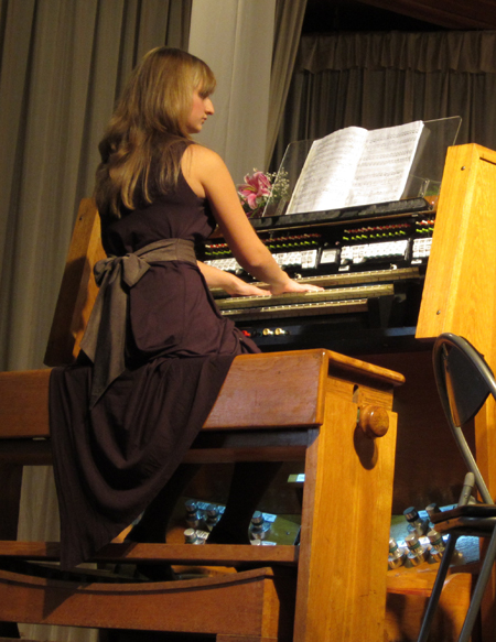 В Ужгороді відбувся концерт юної органістки Катерини Шапран (ФОТО)