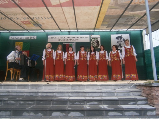 Закарпатці взяли участь у фольклорному фестивалі  „Kubankov sen - 2012” в Словаччині