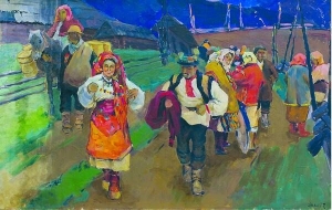 Ранню картину київського закарпатця на аукціоні купили за 10 тисяч доларів