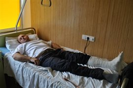 Міліція каже, що затримала тих, хто побив битами голову Хустської РДА