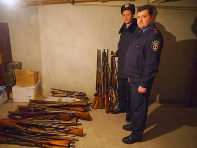 У Свалявському та Воловецькому лісгоспах вилучено 70 несправних рушниць (ФОТО)
