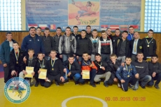 На Закарпатті відбувся чемпіонат області з греко-римської боротьби серед юнаків