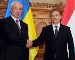 В Угорщині Орбан і Азаров домовилися про розвиток автодорожніх контрольно-пропускних пунктів на кордоні