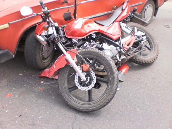 У Мукачеві в ДТП постраждав мотоцикліст (ФОТО)