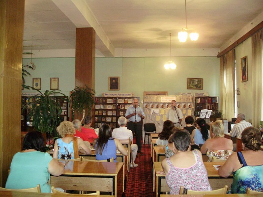 У Мукачеві презентували „Материю чувств” Володимира Маслова (ФОТО)