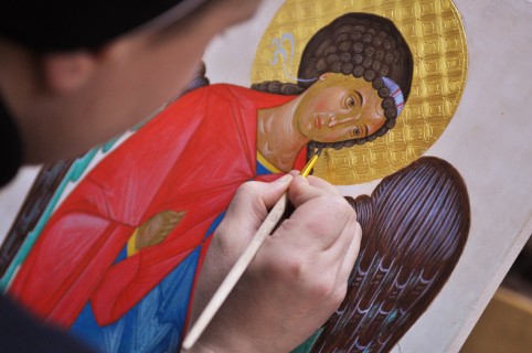 В Ужгороді з ініціативи монахів-капуцинів почали навчати іконопису