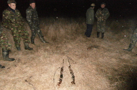 На Берегівщині затримали браконьєрів із двома рушницями та незаконно впольованою дичиною (ФОТО)