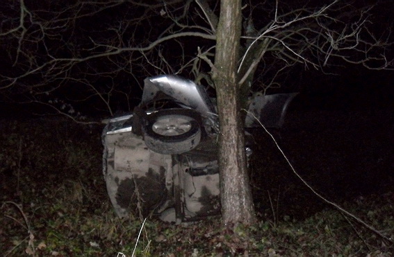У Сільці Nissan врізався в дерево, водій загинув (ДОПОВНЕНО) (ФОТО)
