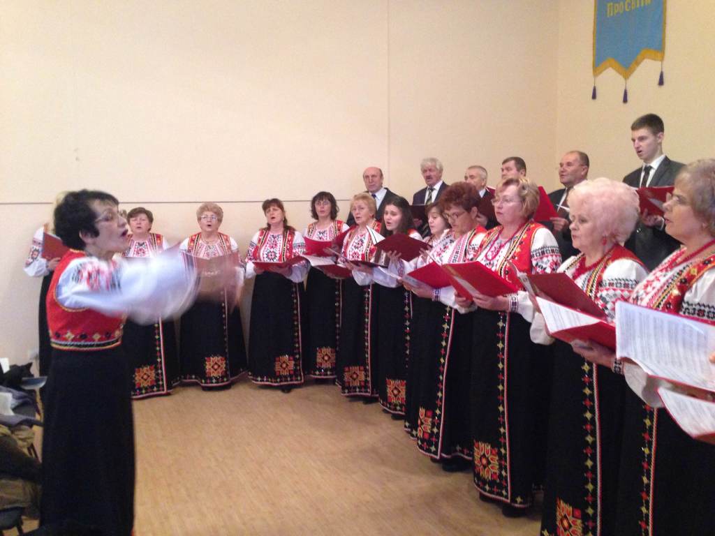 В Ужгороді відзначили 15-ту річницю з дня створення хору крайового товариства "Просвіта"(ФОТО)