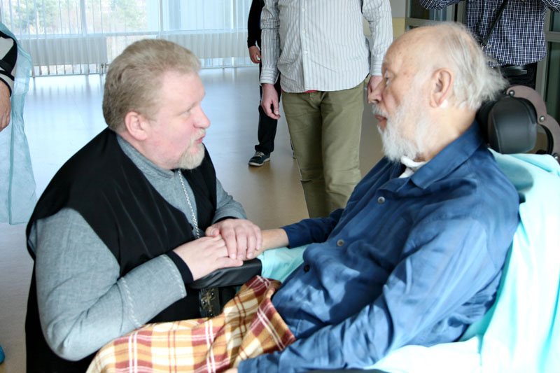 Ректор УУБА відвідав Предстоятеля УПЦ (МП) в київській лікарні (ФОТО)