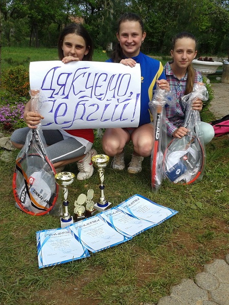 У Тячеві відбувся Всеукраїнський турнір «Весняна відкрита першість Тячівської ДЮСШ з тенісу»
