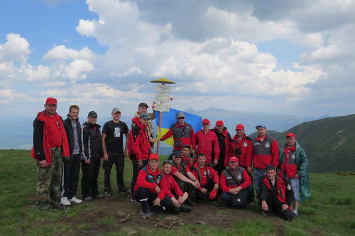 На Закарпатті гірські рятувальники проводять учбово-тренувальні заняття (ФОТО)