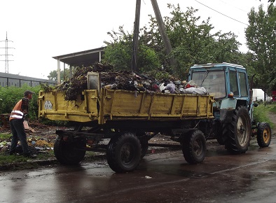 В Ужгороді «зачистили» стихійне сміттєзвалище на Радванці